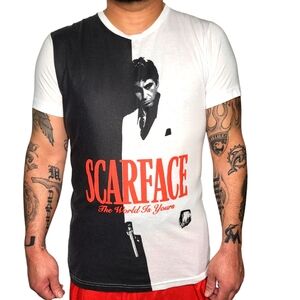 Men's Scarface Poster Short Sleeve Top